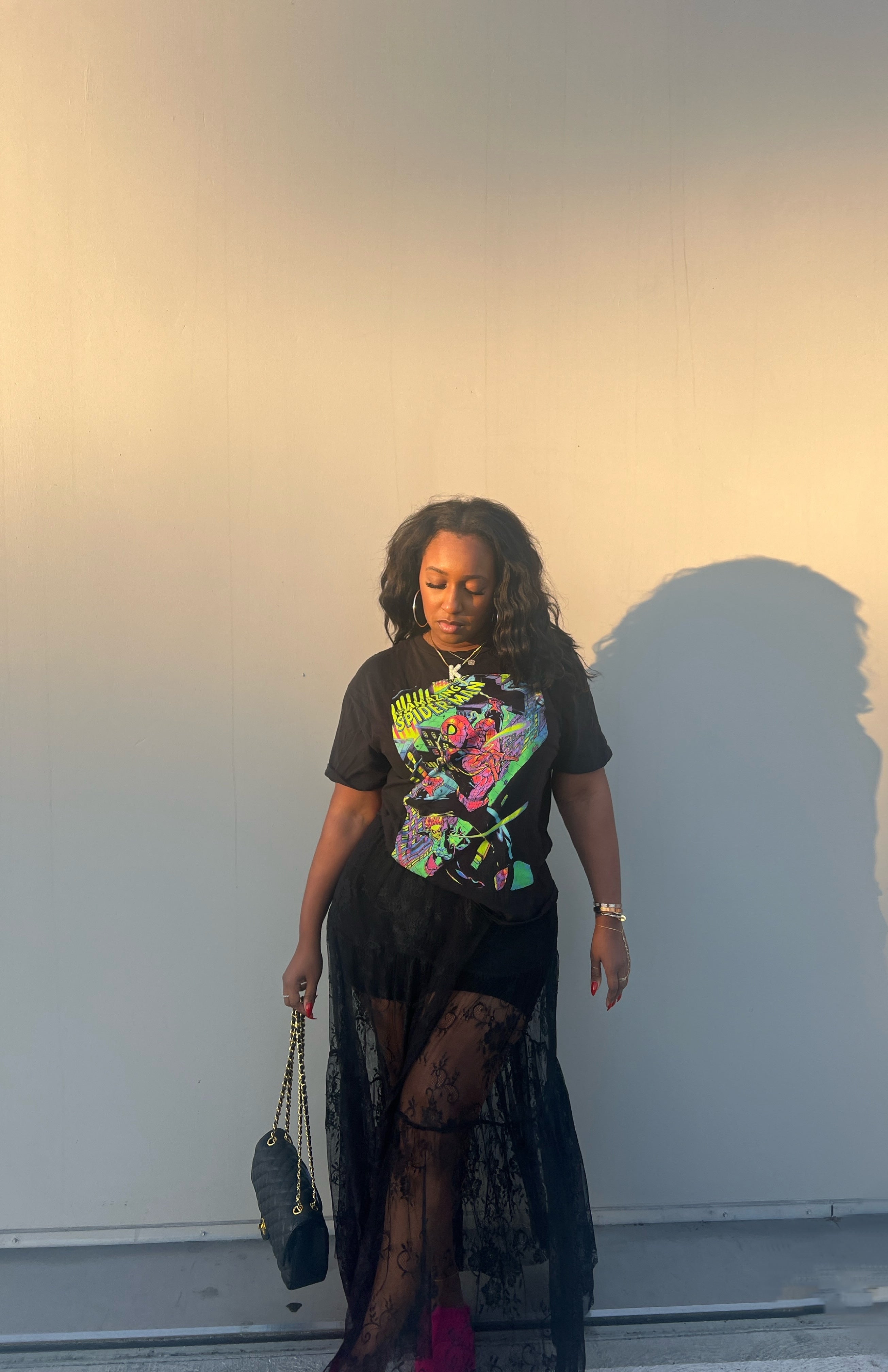 Loose Ends| Lace Skirt