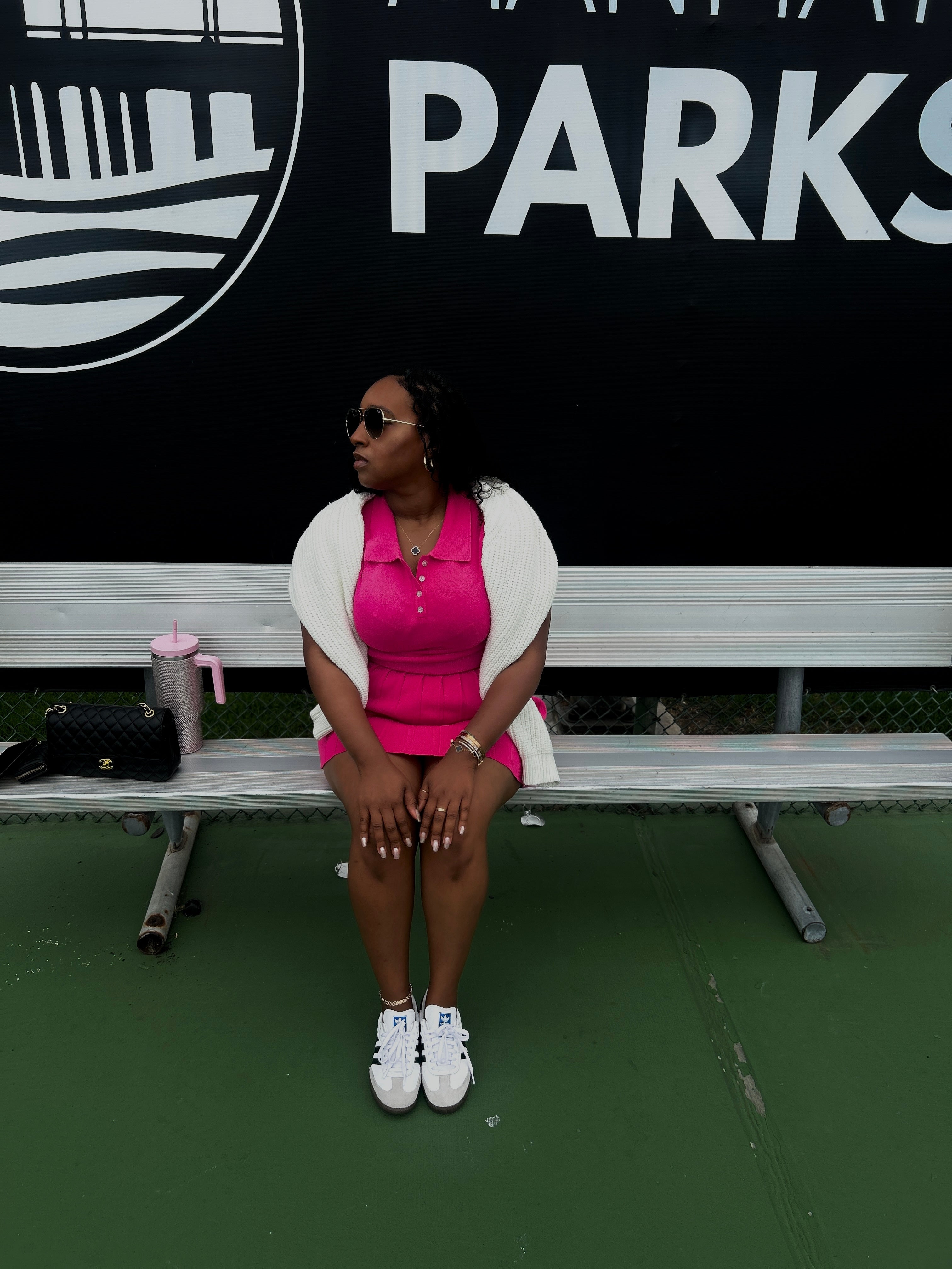 It's All Love | Knit Tennis Skirt Set